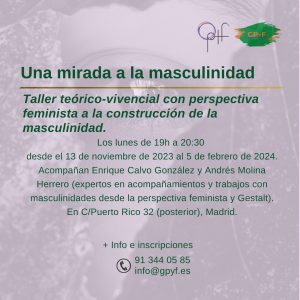 Una mirada a la masculinidad